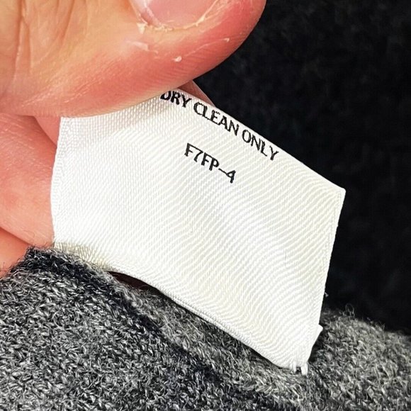 Eileen Fisher Woman Felted 100% Merino Wool Double Knit Long Line Blazer Jacket - Picture 14 of 14